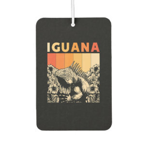 Cute Lizard Iguana Reptil Gift Iguana Car Air Freshener