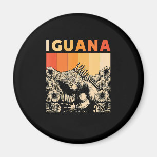 Cute Lizard Iguana Reptil Gift Iguana Magnet