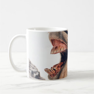 CUTE LLAMA ALPACA LAUGHING COFFEE MUG