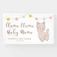 Cute Llama Baby Mama Shower