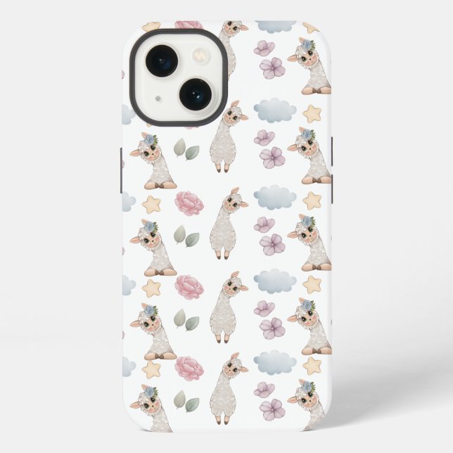 CUTE LLAMA Case-Mate iPhone case (Back)