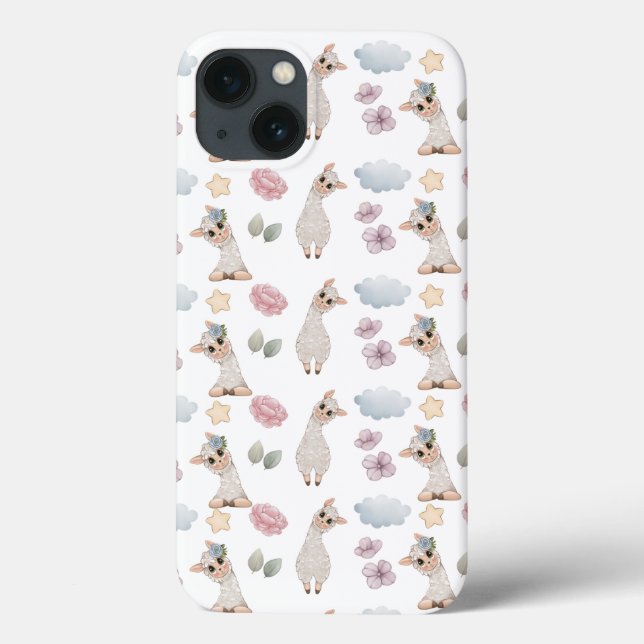CUTE LLAMA Case-Mate iPhone case (Back)