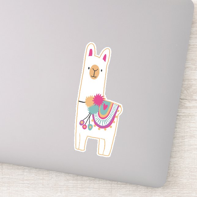 Cute llama design (Detail)