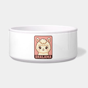 Cute llama illustration design