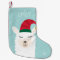 Cute Llama Kids Christmas Stocking