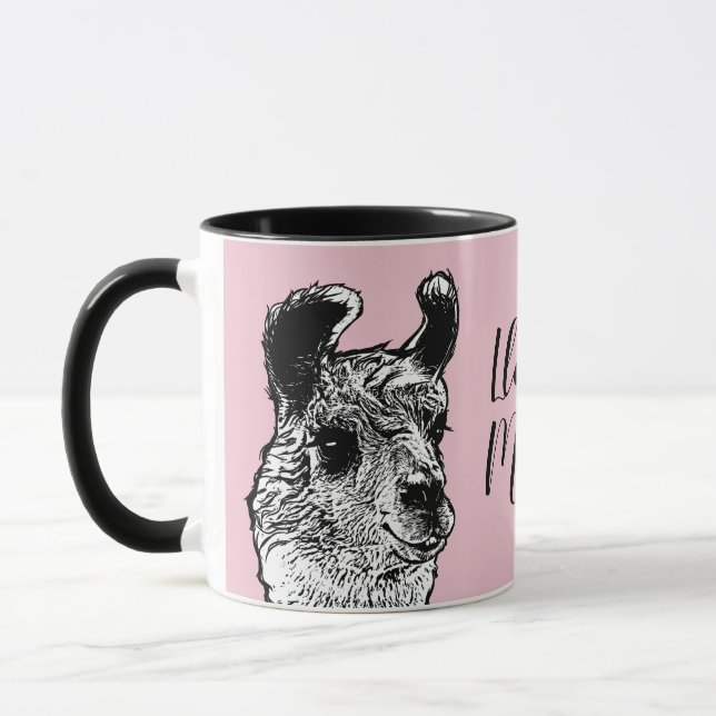 Cute Llama Mama Mug (Left)