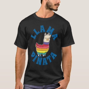 Cute Llama Pinata Animal For Men Women 2 T-Shirt