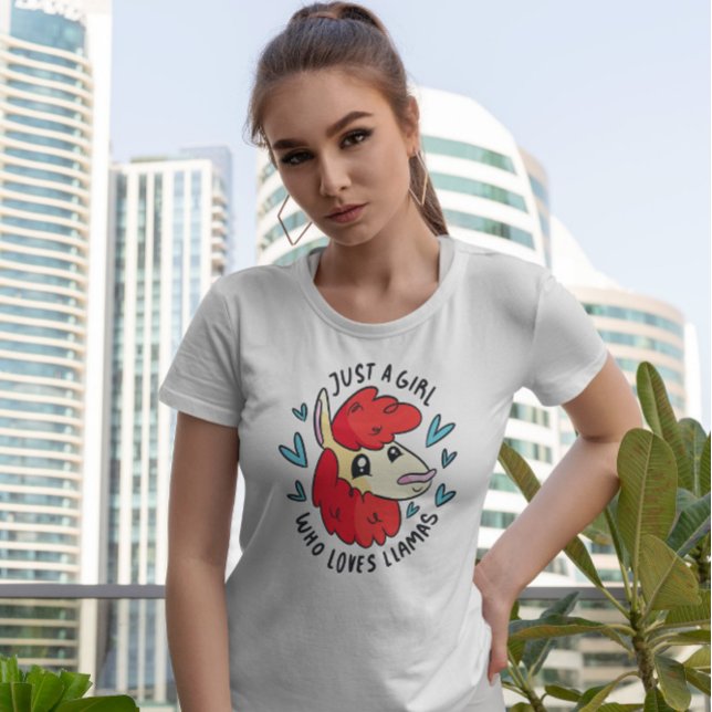 Cute Llama Quote T-Shirt (Creator Uploaded)