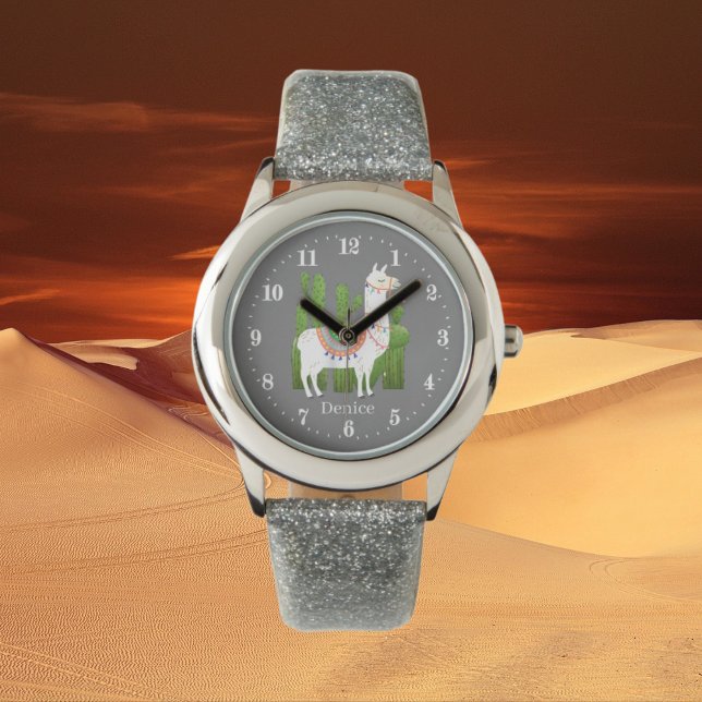 cute llama sloth add name Watch (Creator Uploaded)