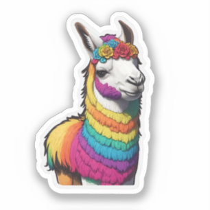 Cute Llama Sticker