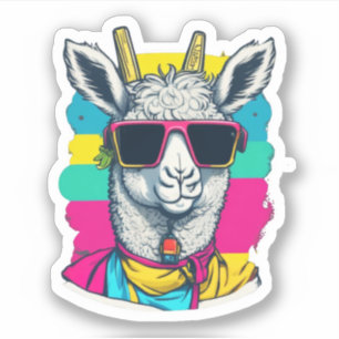 Cute Llama Sticker