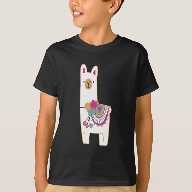 Cute llama T-Shirt (Front)
