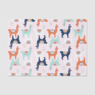 Cute Llama Tissue Paper