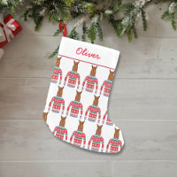 Cute Llama Wearing Funny Ugly Christmas Sweater