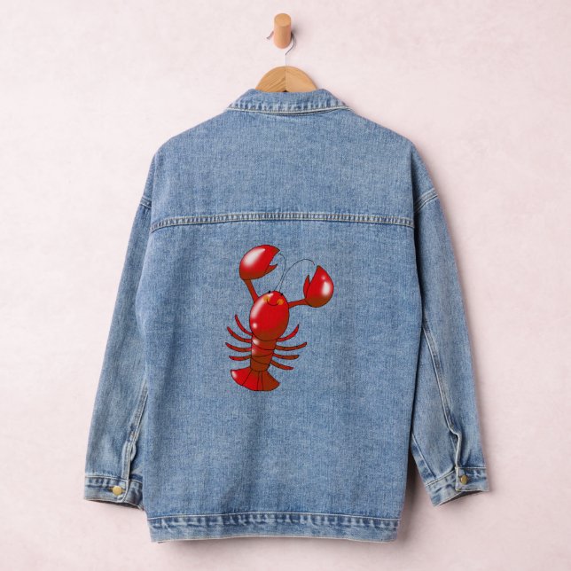 cute lobster denim jacket (Hangar)