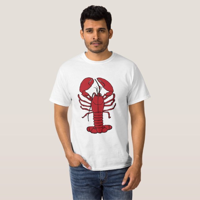 Cute Lobster Nautical beach  cute shirt (Front Full)