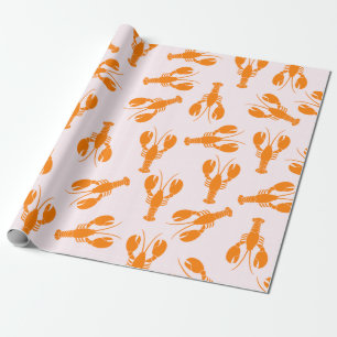 Cute Lobster Wrapping Paper