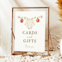 Cute Locally Grown Cards and Gifts Poster