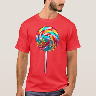 Cute Lollipop Design For Men Women Kids Lollipop C T-Shirt