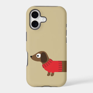 Cute Long Dachshund Illustration