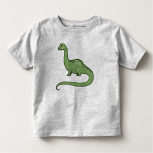Cute Long Neck Dinosaur T-Shirt for Kids