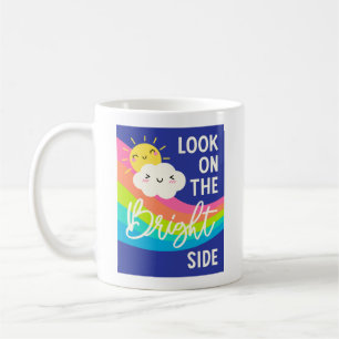 Cute Look on the Bright Side Coffee Mug