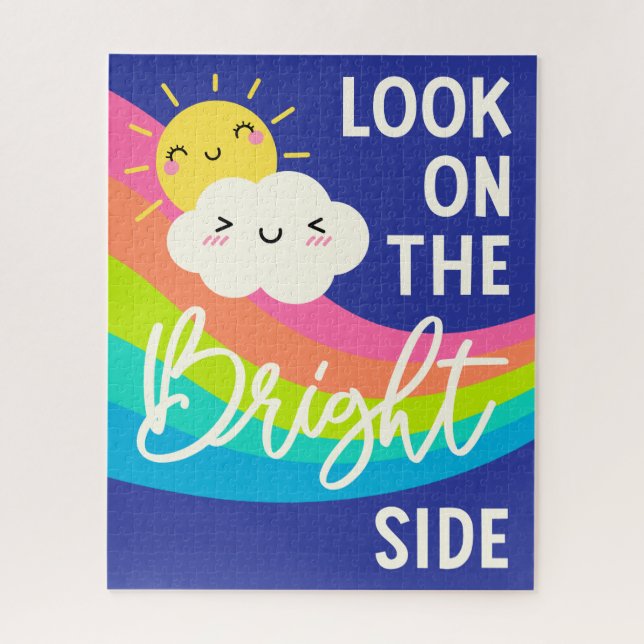 Cute Look on the Bright Side Jigsaw Puzzle (Vertical)