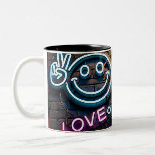 Cute Love And Smile Design Coffee Mug