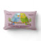 Cute Love Birds custom names throw pillows