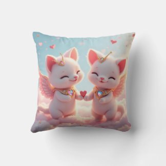 Cute Love Cats Cushion