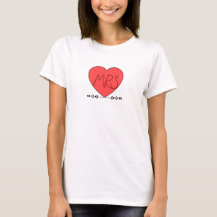 Cute Love Couple Mr&Mrs T-Shirt