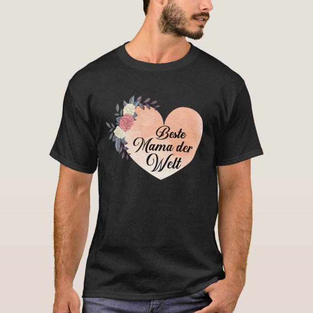 Cute Love Family Matching Motheru2019s Day Mum Wom T-Shirt (Front)