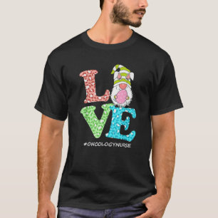 Cute Love Gnome Bunny Delivery OB Easter Day Nursi T-Shirt