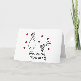 Cute Love Greeting Card for Boyfriend
