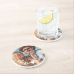 Cute Love Heart Photo Couples Personalised Names Coaster<br><div class="desc">Cute Love Heart Photo Couples Personalised Names Coasters features your favourite photo with a love heart and personalised with your names in modern white script. Personalise by editing the text in the text box provided and adding your own picture. Perfect gifts for couples, boyfriend, girlfriend, husband, wife, sweetheart and more...</div>
