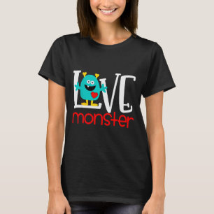 Cute Love Monster Valentine T-Shirt