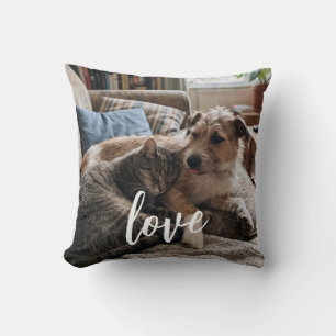 Cute Love Photo Gift Cushion