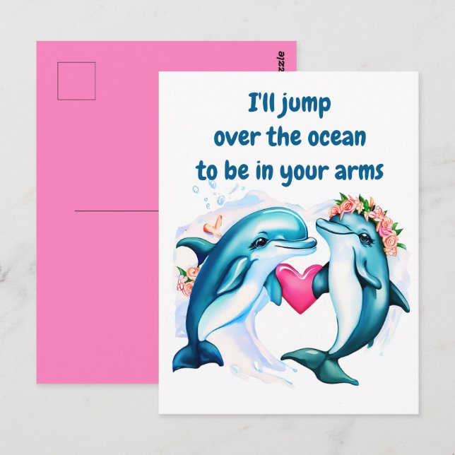 Cute Love Valentine's Day Card (Front/Back)