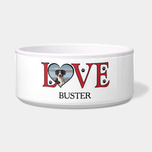 Cute Love Words with Dogs Photo