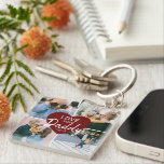 Cute Love You 'Daddy' Custom Photo Collage Heart Key Ring<br><div class="desc">Surprise him with love he can carry around! Our custom-crafted keychains, personalised with your favourite moments, are not just functional, but they're a heartwarming reminder of how loved he is. The 'Daddy' text adds a dash of modern charm while the colour-changeable heart is an added element of surprise. This is...</div>