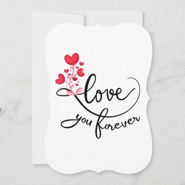 Cute Love You Forever Personalise (Front)