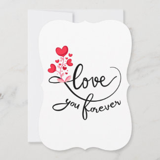 Cute Love You Forever Personalise