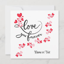 Cute Love You Forever Personalise