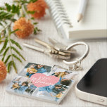 Cute Love You 'Mummy' Custom Photo Collage Heart Key Ring<br><div class="desc">Cute modern keychain for that special somone to let them know you love them. Featuring a 4 photo collage template, a centred pink heart that can be changed to any colour with the text 'LOVE YOU' Mummy and name/s. This keychain makes the perfect gift for moms, grandmas, aunties, sisters or...</div>
