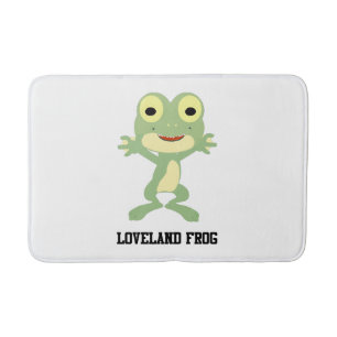 Cute Loveland Frog Bath Mat