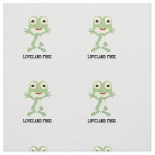 Cute Loveland Frog Fabric