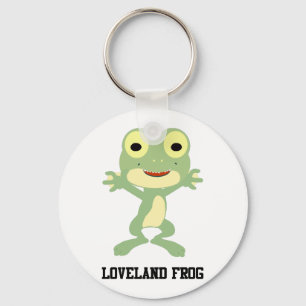 Cute Loveland Frog Key Ring