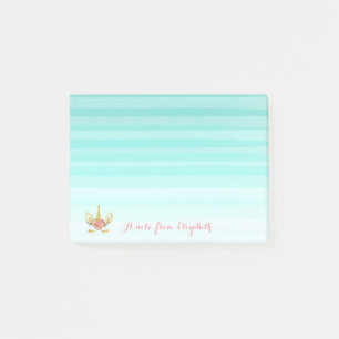 Cute Lovely   Girly , Unicorn Face Post-it Notes