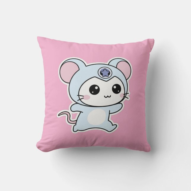 Cute lovely little adorable mouse cushion (Front)