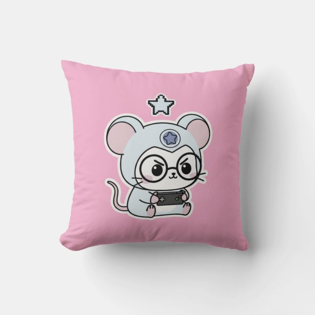 Cute lovely little adorable mouse  cushion (Front)